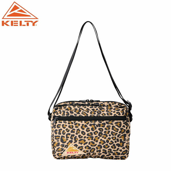 樂天商城 - KELTY ケルティ ショルダーバッグ ES RECTANGLE ZIP SHOULDER M Gold Leopard バッグ カジュアル 普段使い 3259271026 KEL4570176637929