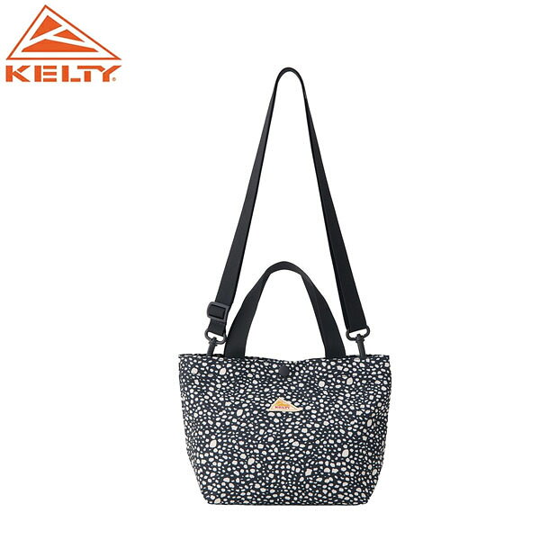 KELTY ケルティ トートバッグ ES MINI SHOULDER TOTE Black Dalmatian カジュアル 普段使い 3259271626 KEL4570176638575
