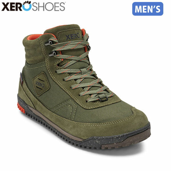 【4/24〜エントリーでポイント7倍】ゼロシューズ XEROSHOES メンズ ハイキングシューズ M's リッジウェイ オリーブ 防水 アウトドア トレッキング RWHM-OLIV XERRWHMOLIV