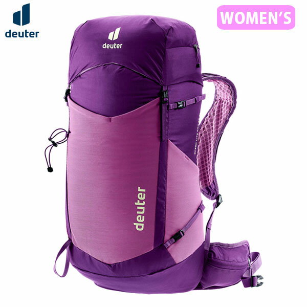 ドイター deuter レディース 女性用 リュック バックパック スピードライト・プロ28SL ロータス×ミスティック 登山 ハイキング D3412425 DEU34124255346