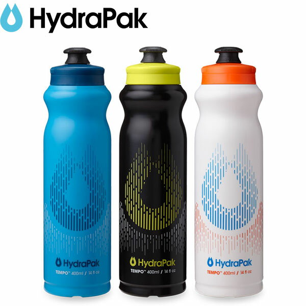 Rakuten - ハイドラパック Hydrapak テンポボトル 3色セット 400ml 水筒 ウォーターボトル ランニング アウトドア ハイキング キャンプ HYDK3T40011