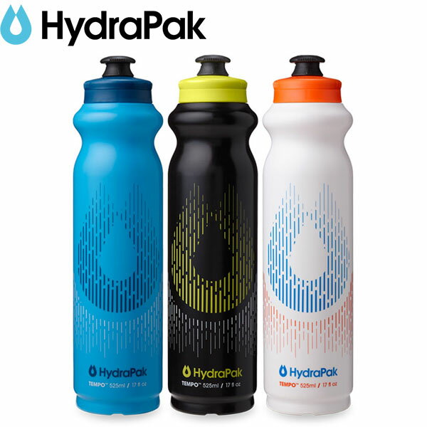 ハイドラパック Hydrapak テンポボトル 3色セット 525ml 水筒 ウォーターボトル ランニング アウトドア ハイキング キャンプ HYDK3T52511