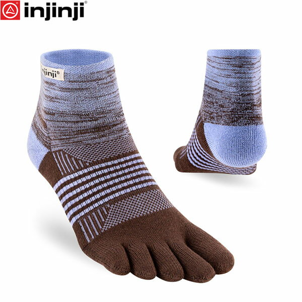インジンジ injinji レディース ウイメンズ トレイル MW ミニクルー パーウィンクル 213131 五本指ソッ..