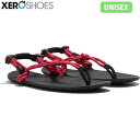 ゼロシューズ XEROSHOES メンズ レディース サンダル ジェネシス ラズベリー シンプル ベアフット アウトドア XERGENRASP