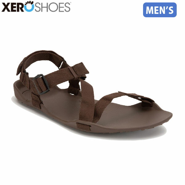 ゼロシューズ XEROSHOES M's Z-トレック ブラウン メンズ スポーツ サンダル アウトドア XERZKMBRN