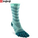 インジンジ injinji ウイメンズ ウルトラ ラン クルー グレイシャー 五本指ソックス 靴下 アウトドア ランニング INJ401171GLC
