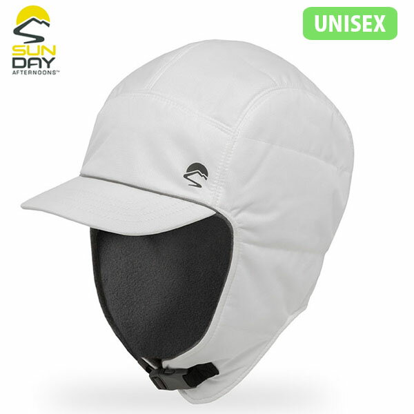 サンデーアフタヌーンズ SUNDAY AFTERNOONS 帽子 防寒キャップ アルパインキルテッドトラッパー ホワイ..