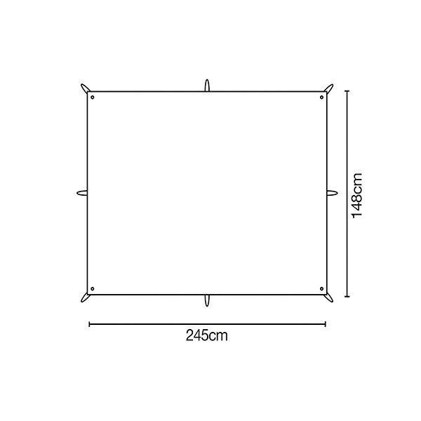 Retailer リテイラーのテラノヴァ タープ TATPT1001 トライプレックスタープ1 TriPlex Tarp 1 Terra Nova TRN5060905718405｜アングル2