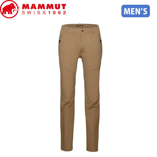 マムート メンズ ロングパンツ 1021-00800 MAMMUT Trekkers 3.0 SO Pants AF Men dark sand MAM1021008007494