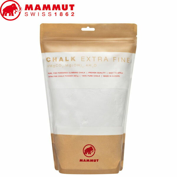 マムート MAMMUT 滑り止め チョークパウダー Extra Fine Chalk Powder 300 g neutral クライミング 登山 アウトドア MAM2050004109001