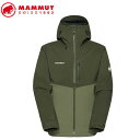 MAMMUT 1010-29561 Alto Guide HS Hooded Jacket Men marsh-dark marsh Apparel マムート ...