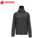 MAMMUT 1010-30930 Linard Guide HS Hooded Jacket AF Men black Apparel マムート メンズ アウ...