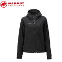 MAMMUT 1012-00401 Hiking WB Hooded Jacket AF Women black Apparel マムート レディース アウトドアジャケット ブラック MAM1012004010001