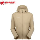 MAMMUT 1012-00401 Hiking WB Hooded Jacket AF Women savannah Apparel マムート レディース アウトドアジャケット ベージュ MAM1012004017517