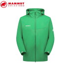MAMMUT 1012-00630 Glider 2.0 WB Hooded Jacket AF Men pinea Apparel マムート メンズ ウインドシャツ グリーン MAM10120063040306