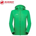 MAMMUT 1012-00640 Glider 2.0 WB Hooded Jacket AF Women pinea Apparel マムート レディース ウインドシャツ グリーン MAM10120064040306