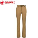 MAMMUT 1021-01010 Utility SO Pants AF Women dark sand Apparel マムート レディース アウトドアパン...