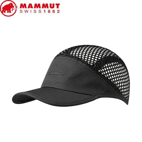 樂天商城 - マムート MAMMUT 1191-01760 帽子 メッシュキャップ ユニセックス Aenergy Mesh Cap black 高通気 速乾 トレラン マラソン 猛暑 MAM1191017600001
