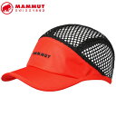 MAMMUT 1191-01760 Aenergy Mesh Cap mammut red Apparel Accessories マムート ユニセックス 帽子...
