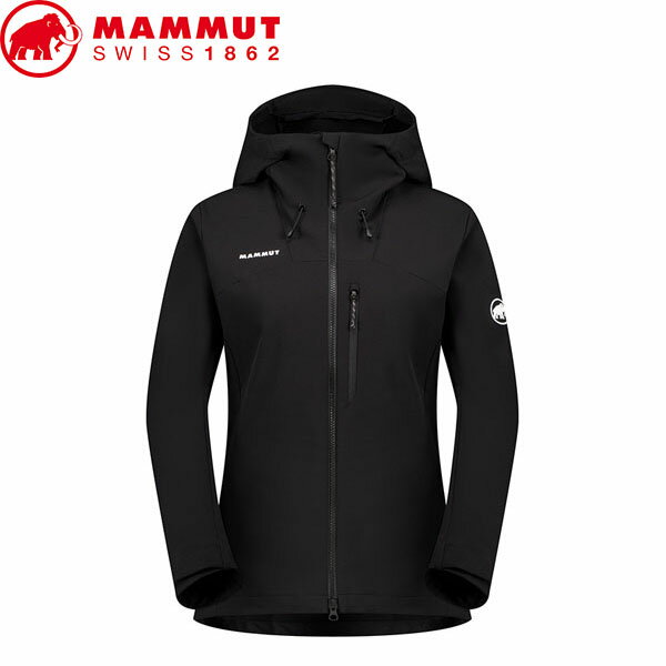 �ޥࡼ�� MAMMUT ��ǥ����� ���㥱�å� Trekkers SO Hooded Jacket AF Women ��������ե��å� black �����ȥɥ� ...
