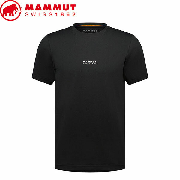 Rakuten - マムート MAMMUT メンズ 半袖Tシャツ QD Logo Print T-Shirt AF Men アジアンフィット black PRT1 MAM10170201200253