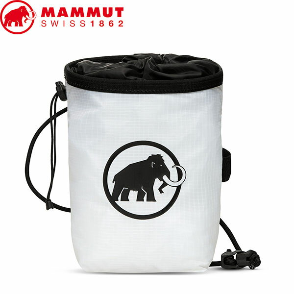 マムート MAMMUT ユニセックス チョークバッグ Sender Light Chalk Bag white MAM2050004800243