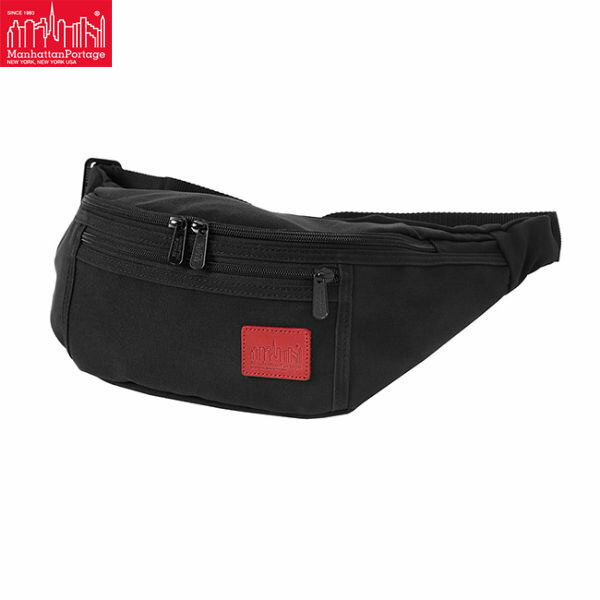 }nb^|[e[W Manhattan Portage EGXgobO CORDURA Waxed Nylon Fabric Collection Alleycat Waist Bag MP1101WXN Black MP1101WXNBLK