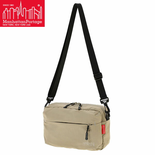 Rakuten - マンハッタンポーテージ ショルダーバッグ Manhattan Portage Cityhall Shoulder Bag Nylon Tussah Quill Beige ナイロンタッサー 旅行 トラベル MP2445TSBEG