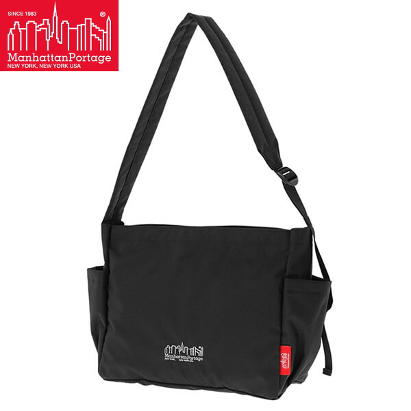 マンハッタンポーテージ ショルダーバッグ Manhattan Portage RAMBLE ACTION BAG Black 通学 旅行 トラベル MP2484CDRSPBLK