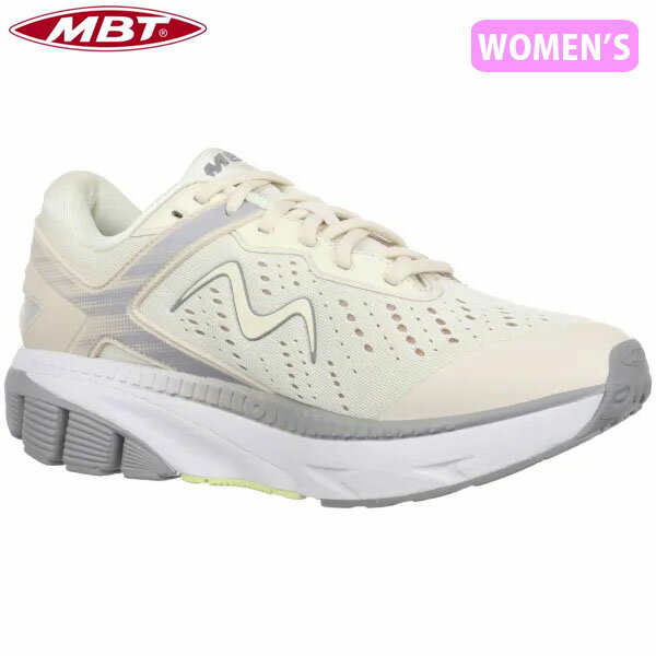 乐天商城 - MBT エムビーティー レディース ランニングシューズ 靴 MTR-1500 III LACE UP BEIGE 耐久性 MBT7036031481Y