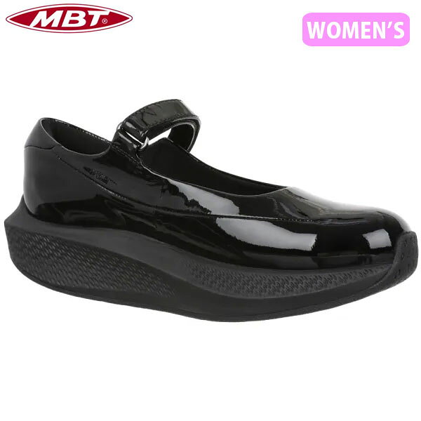 乐天商城 - MBT エムビーティー レディース ドレスシューズ 靴 SIRIMA 8 PATENT BLACK/BLACK クッション 長時間使用 MBT703713257N