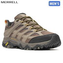 メレル MERRELL メンズ ハイキングシューズ モアブ 3 シンセティック ゴアテックス ワイド ワイズ WALNUT 防水透湿 トレッキング ビブラムソール MERJ500643W