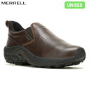 メレル MERRELL メンズ レディース モックシューズ ジャングル モック エボ ウォータープルーフ DARK BROWN 防水透湿 防臭 ウォーキング M...