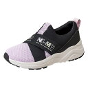 ムーンスター ニーモ Ni-mo スニーカー キッズ ジュニア 子供靴 NM J121 SLIP-ON ライラック 2E MOONSTAR 抗菌防臭 通学 小学生 女の子 MOO12299099