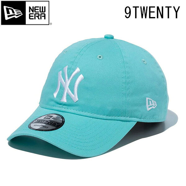 ニューエラ キャップ 帽子 NEW ERA 14525120 9TWENTY ニューヨーク・ヤンキース ウォッシュドコットン ブルーティント×ホワイト MLB カーブドバイザー NER14525120