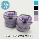 リストウエイト アンクルウエイト 0.75kg 2個 セット リストウェイト アンクルウェイト 自宅 宅トレ 筋トレ グッズ トレーニング パワーリスト パワー...