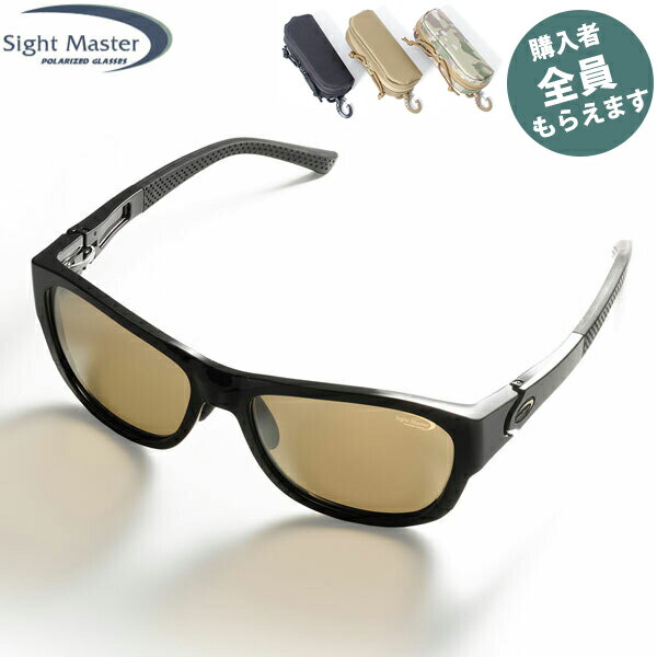 Rakuten - サイトマスター Sight Master 偏光サングラス 【眼鏡ケースプレゼント】 エノルメブラック LB/シルバーミラー(SWRレンズ)　6カーブ PRSIG7751301521