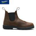ブランドストーン Blundstone サイドゴアブーツ CLASSICS WING TIP アンティークブラウン メンズ レディース ユニセックス ショートブ...