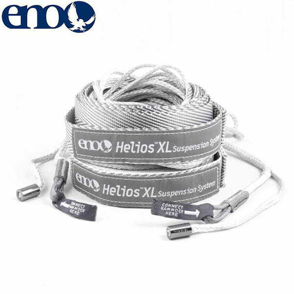 ハンモック（アウトドア用） イーノ ENO ハンモックストラップ サスペンション Helios XL Ultralight Suspension System Grey HX002 キャンプ ピクニック アウトドア ENO0811201018455