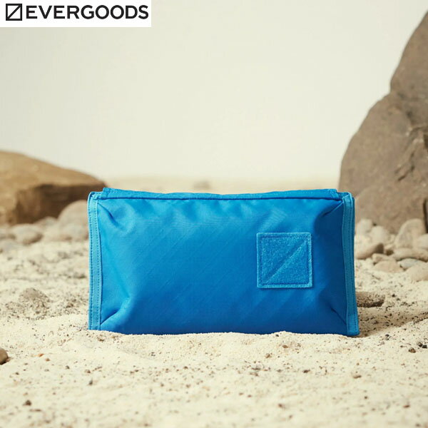 エバーグッズ EVERGOODS オーガナイザーポーチ シビックアクセスポーチ エコパック CIVIC ACCESS POUCH 1L ECOPACK Bright Blue CAP1 ECOPACK eg13009ae 防水 EVE0850041833569