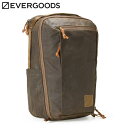 エバーグッズ EVERGOODS リュック バックパック シビックトラベルバッグ CIVIC TRAVEL BAG 26L Waxed Canvas Waxed...