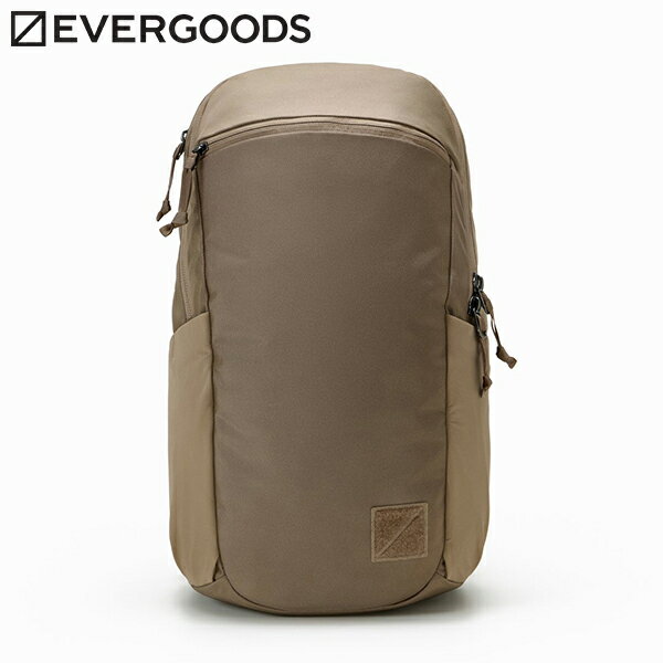 EVERGOODS CIVIC HALF ZIP 22L Fossil Brown CHZ22 BACKPACKS エバーグッズ バックパック リュック EVE0850064919462