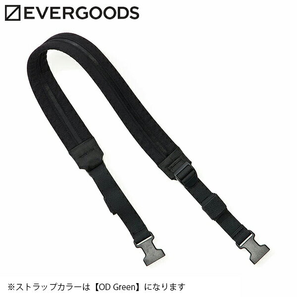 EVERGOODS TRANSIT STRAP OD Green ACCESSORIES エバーグッズ ストラップ EVE0850064919646