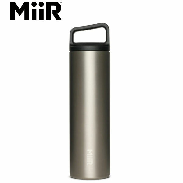 ミアー 水筒 ミアー MiiR タンブラー 水筒 ボトル 保温 保冷 ダブルウォール Climate＋Wide Mouth Silver 20oz/591ml WMB1SV20401 MII0840150801603 国内正規品