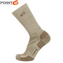 POINT6 ポイント6 メンズ レディース 靴下 ソックス メリノウール Tactical Tracker Extra Light Crew DesertSa...