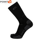 POINT6 ポイント6 メンズ レディース 靴下 ソックス メリノウール Tactical Operator Heavy Mid-Calf Black 厚手 ヘビークッション ふくらはぎ丈 P60400BLA(4)