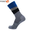 POINT6 ポイント6 メンズ レディース 靴下 ソックス メリノウール Horizon Ultra Light Crew Stone 薄手 ウルトラライト ...