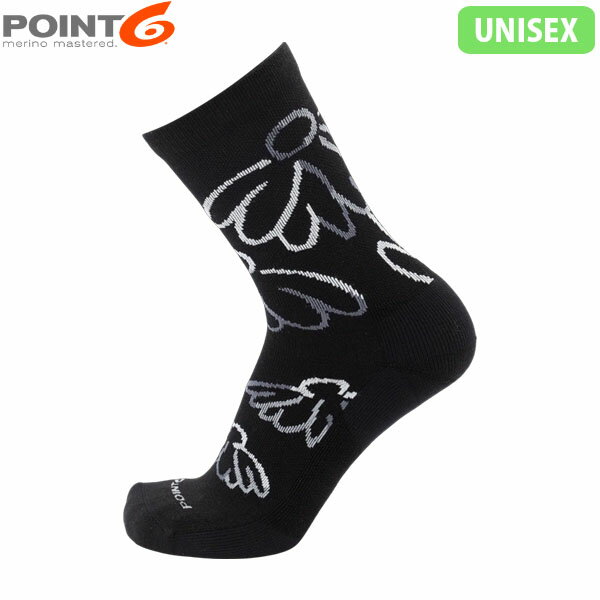 POINT6 �ݥ����6 ���� ���å��� ��� ��ǥ����� ���Υ����� ����� �饤�ȥ��å���� 3/4���롼 Black �֥�å� P66348BLA