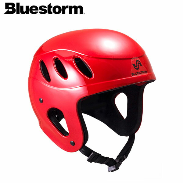 ブルーストーム BLUESTORM フルカット ヘルメット Red BSJ-HF2 カヤック向け 衝撃吸収 アウトドア 高階救命器具 BLUBSJHF2RED