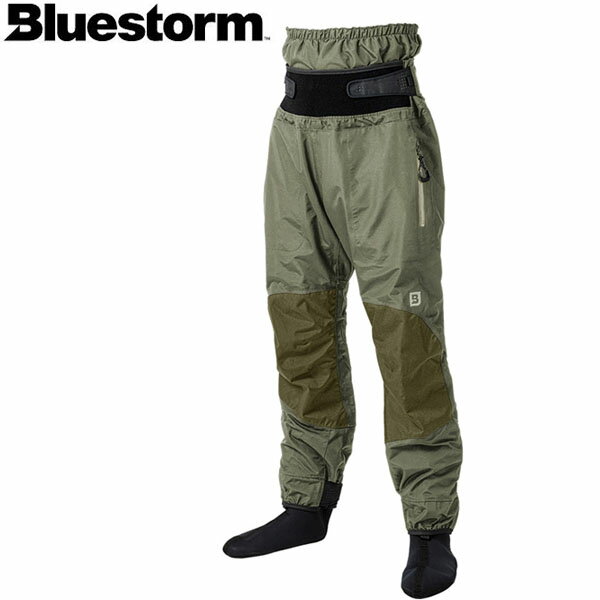 ブルーストーム BLUESTORM ウェーダー ソックスタイプ レイブンパンツ(ネオプレンソックス) アースグリーン BSJ-RV203F 透湿防水 高階救命器具 BLUBSJRV203FEGR